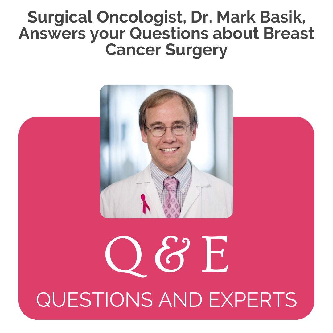Dr. Mark Basik Discusses Breast Cancer Surgery